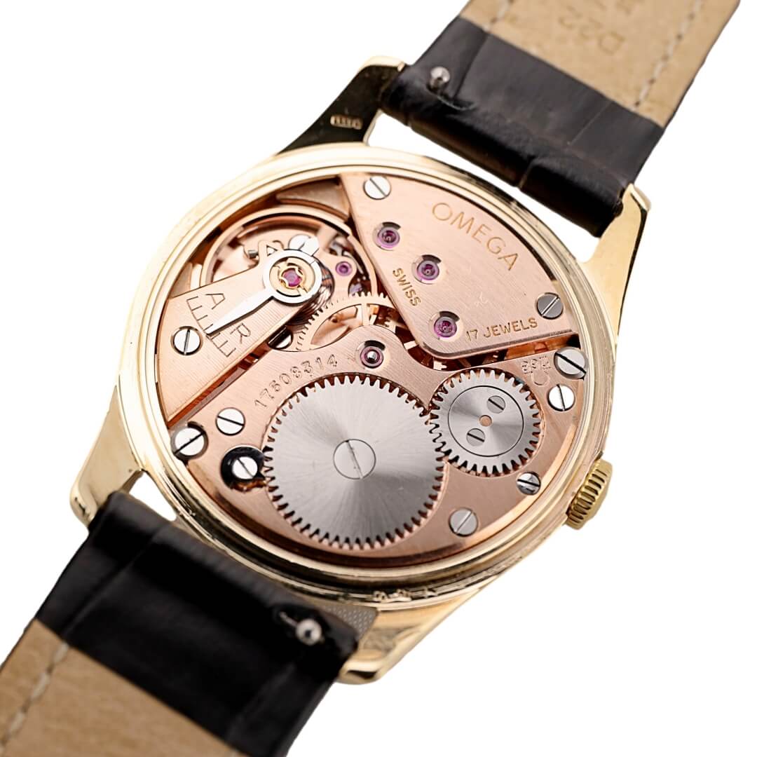 Omega 9k Gold Dress Watch, 1959