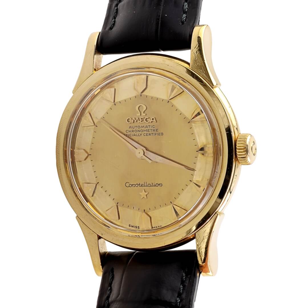 Omega constellation 18kt on sale gold