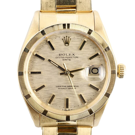 Rolex Oyster Perpetual Reference 1501 Date 18k Gold, 1972