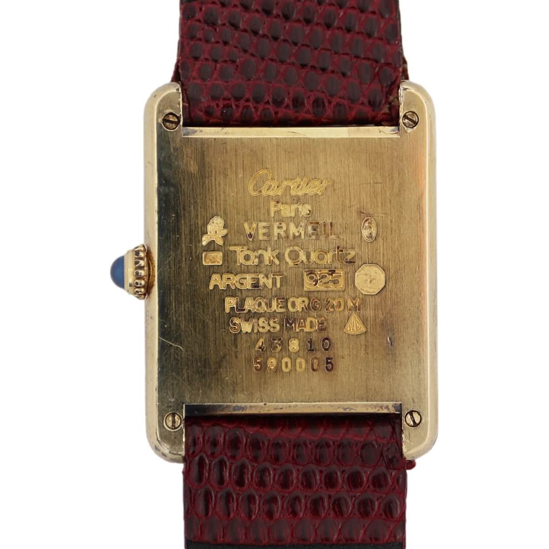 Cartier Must de Cartier Tank 590005 Vintage Watch