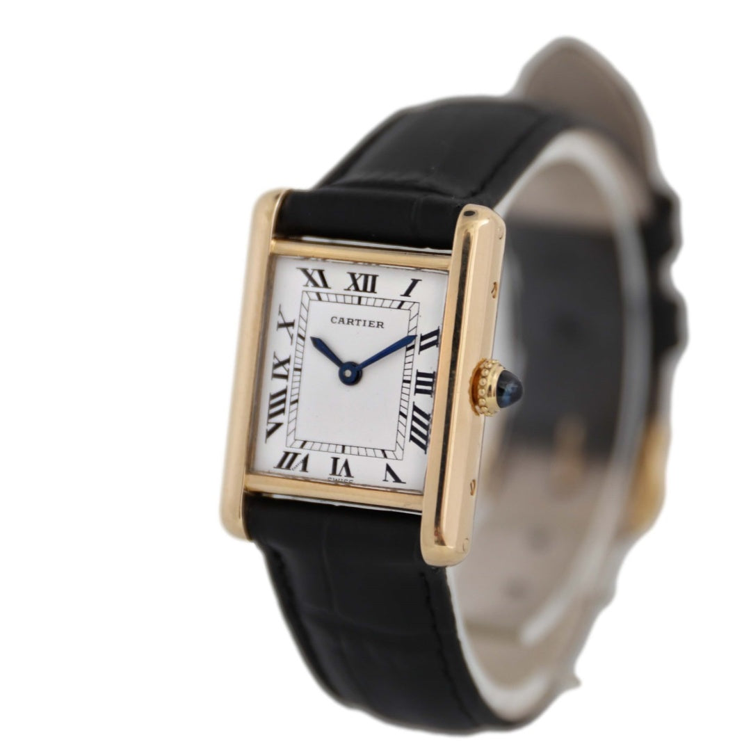 Cartier Tank Louis Cartier Ref. 78087, 18k Gold Circa 1980