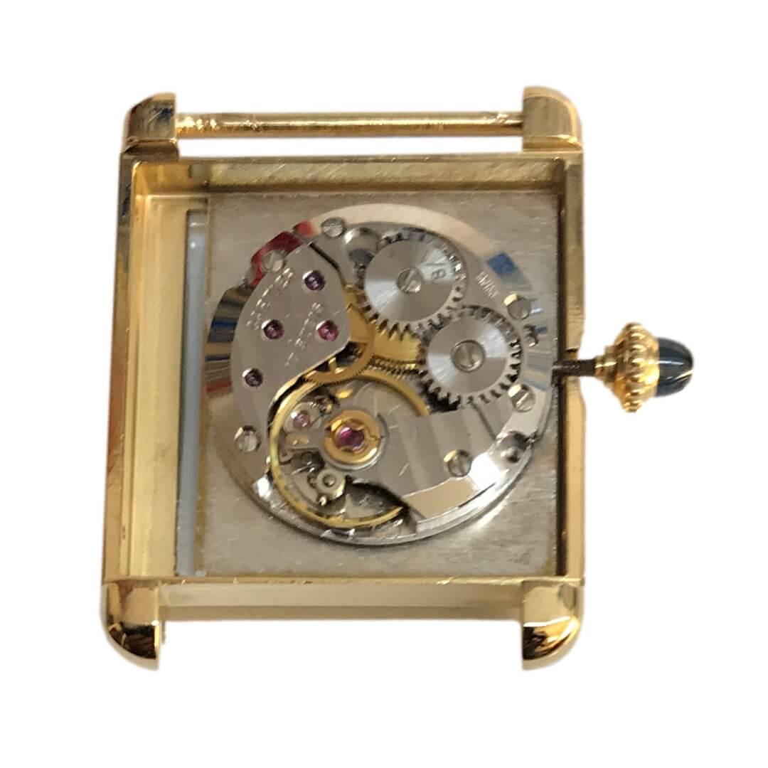 Cartier Tank Louis Ref. 78086 18k Gold, Circa 1980, Men's Vintage Watch