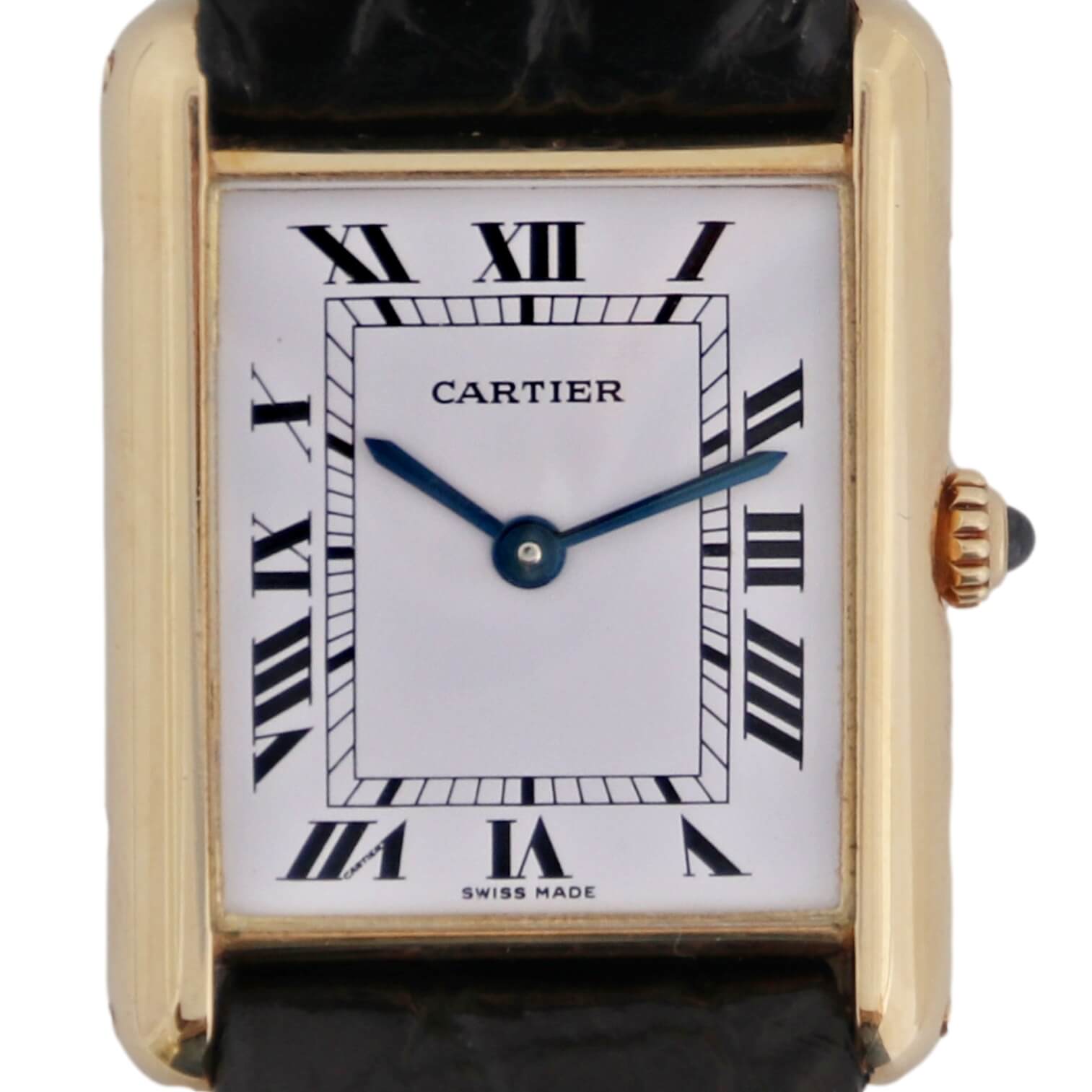 Cartier Tank Louis 18k Yellow Gold Classic Tank 1140-2 Men's or Women's  c.2000's