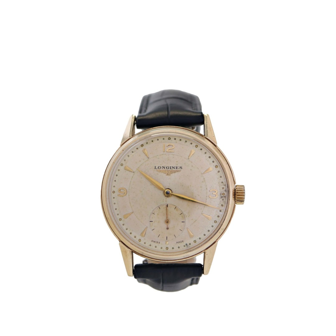Longines 9k Gold Dress Watch, 1953