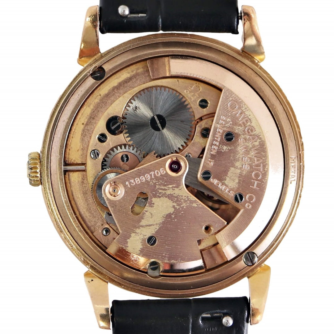 Omega 2709 18k Gold, 1953 Vintage Watch
