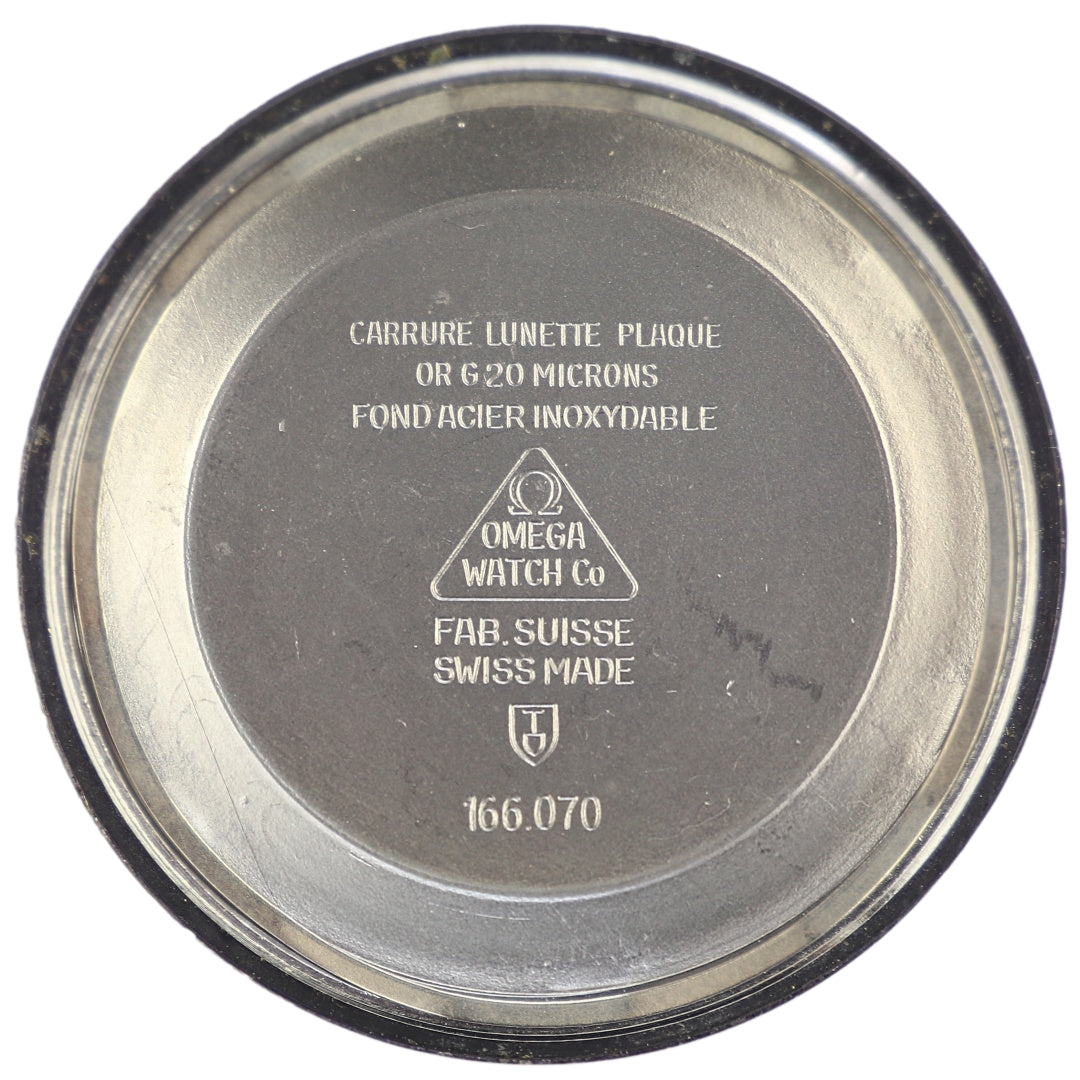 Omega Genève 166.070, Gold Cap, 1969