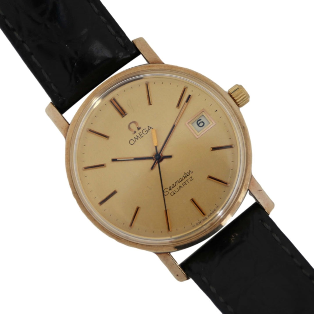 Omega Seamaster Quartz 196.5102 9k Gold, 1979