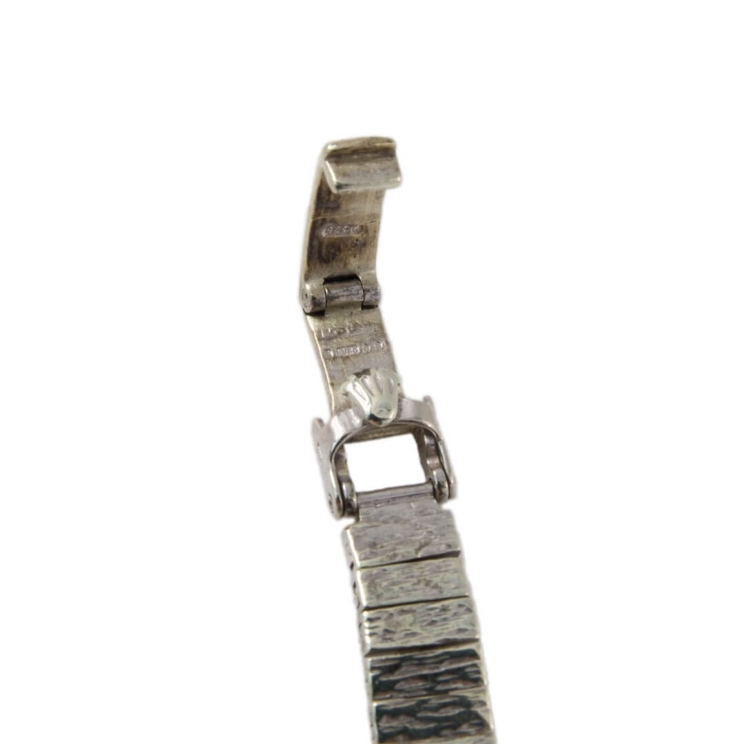 Rolex Ladies Precision, 9k White Gold Bracelet