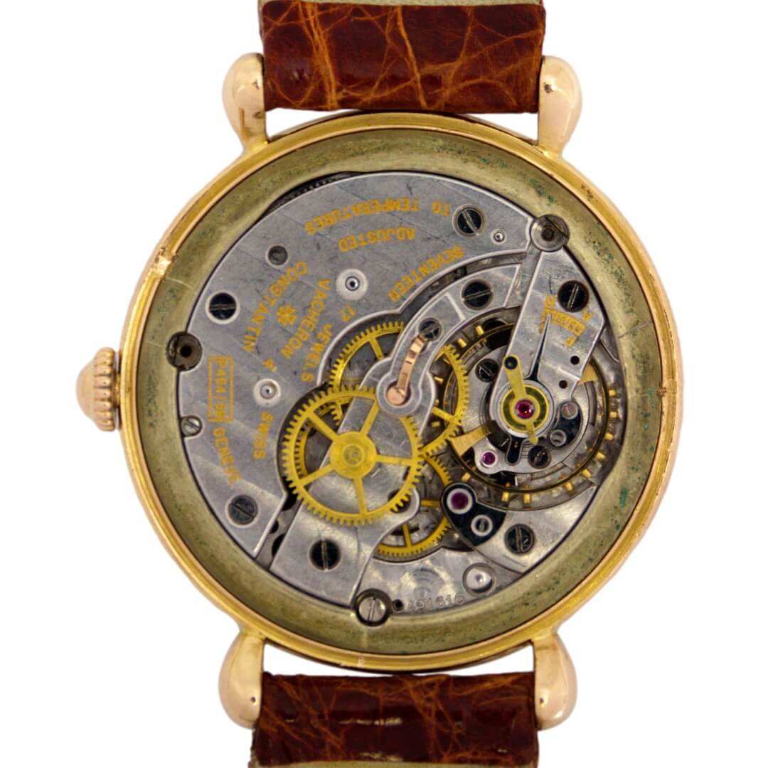 Vacheron & Constantin Guilloche Dial & Tear Drop 18k Rose Gold, 1950's