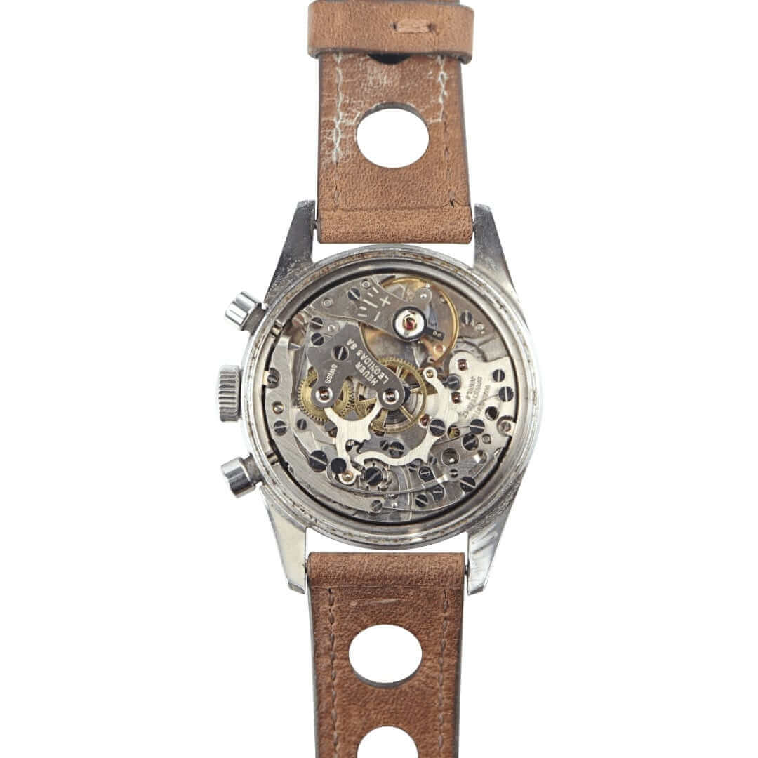 Heuer Carrera 3647T 'Red Tachymetre' Men's Vintage Watch