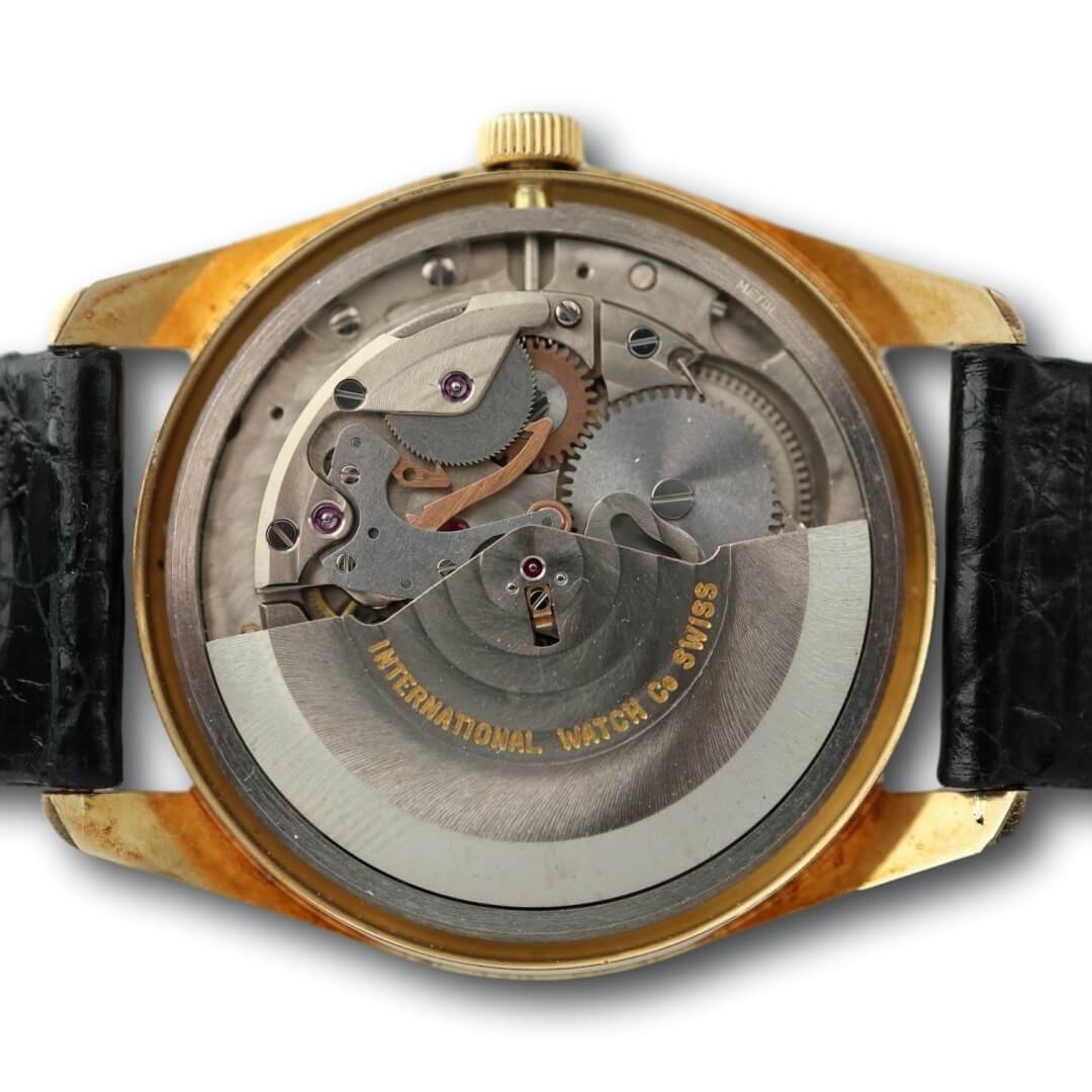 IWC Ref. 1810, NOS, 18k Gold 1978 Men's Vintage Watch