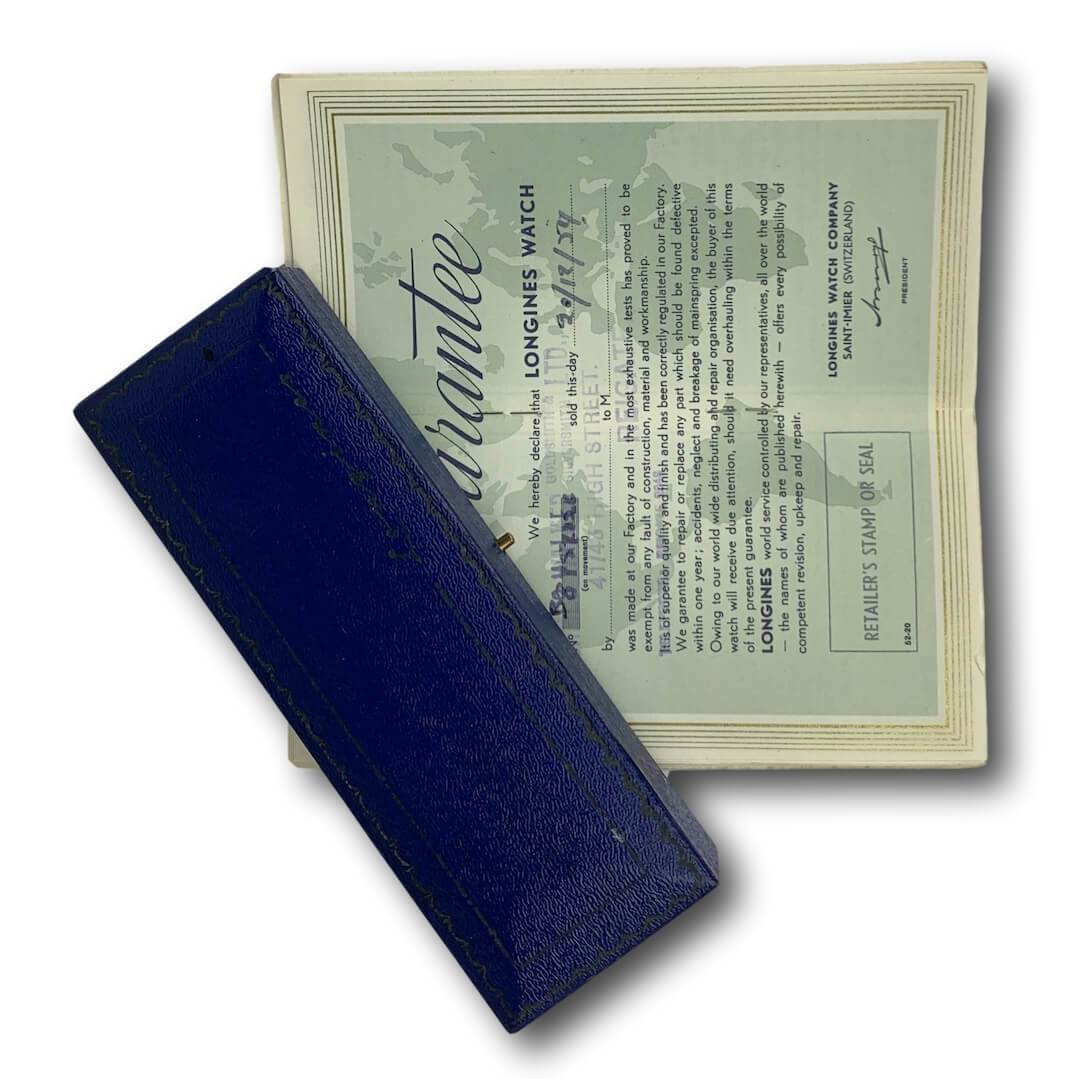 Longines 9k Gold, 1952 Vintage Watch