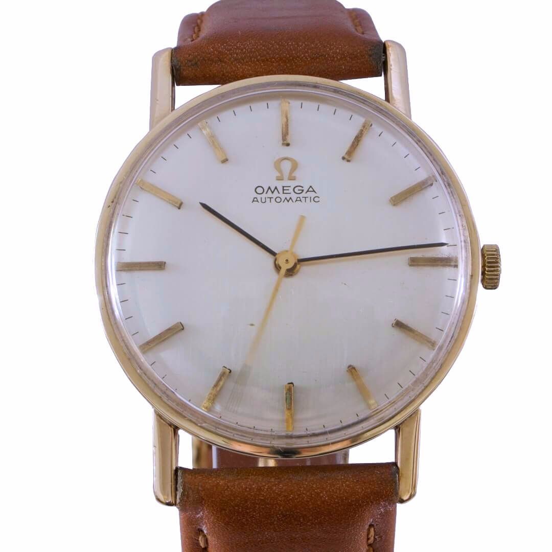 Omega 9ct Gold 1960's Men's Vintage Watch