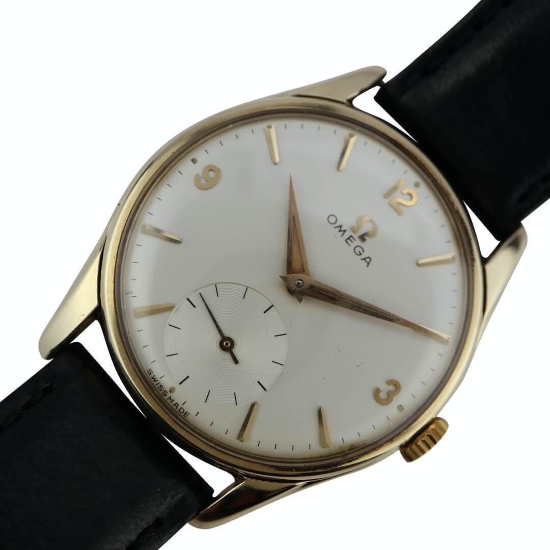 Omega 9ct Gold, Dennison Case, 1960 Men's Vintage Watch