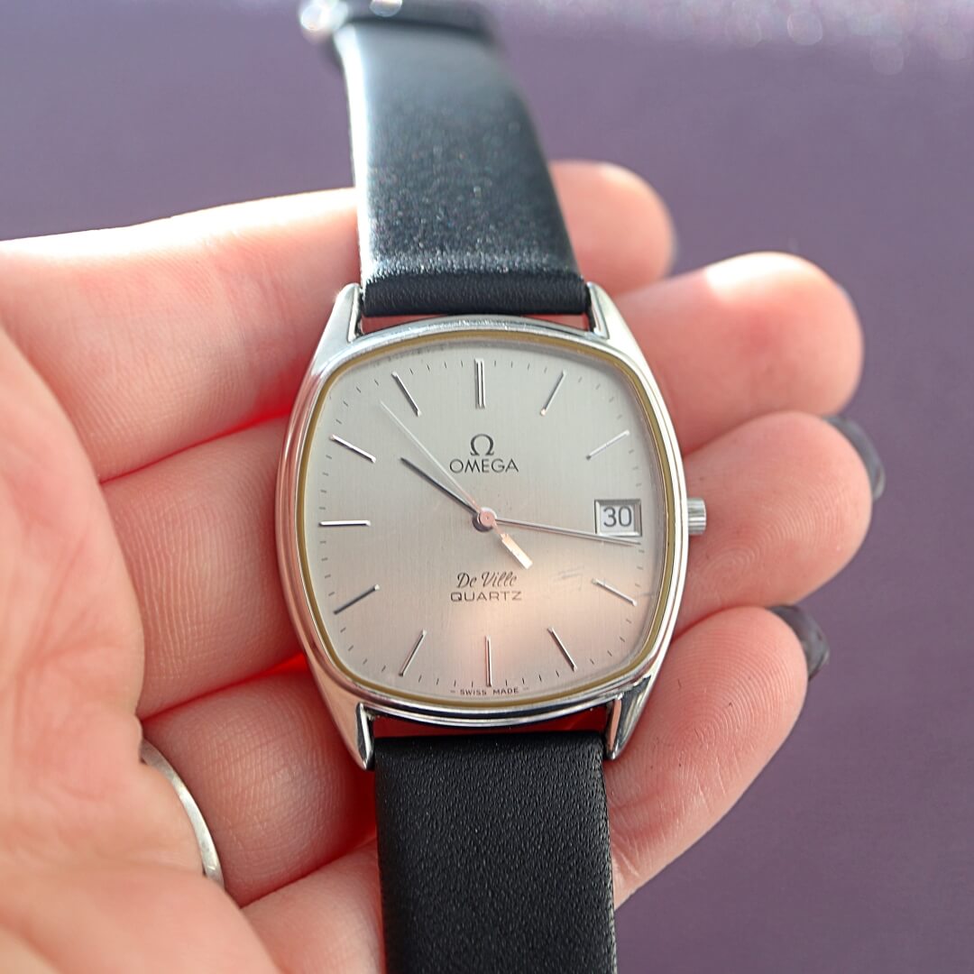 Omega De Ville Quartz "Ligne Douce" 196.0206, 1983
