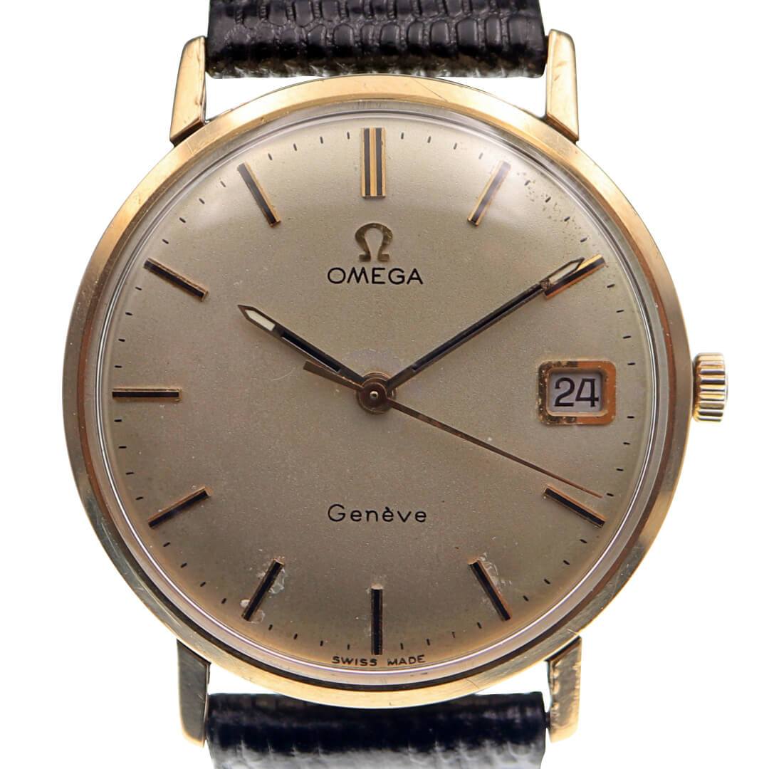 Omega Geneve 9ct Gold, Year 1967 Men's Vintage Watch