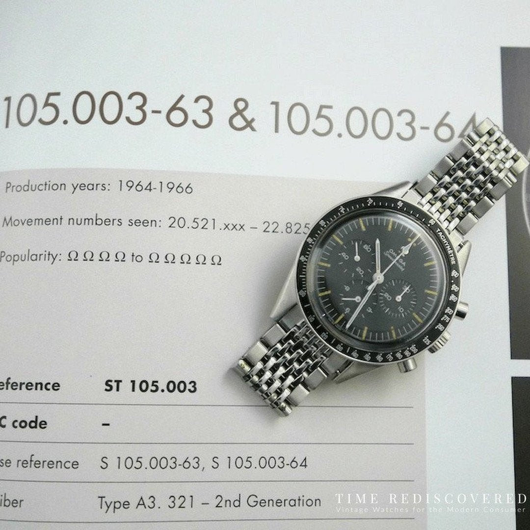 Omega Speedmaster 105.003 "The Ed White" Men's Vintage Watch