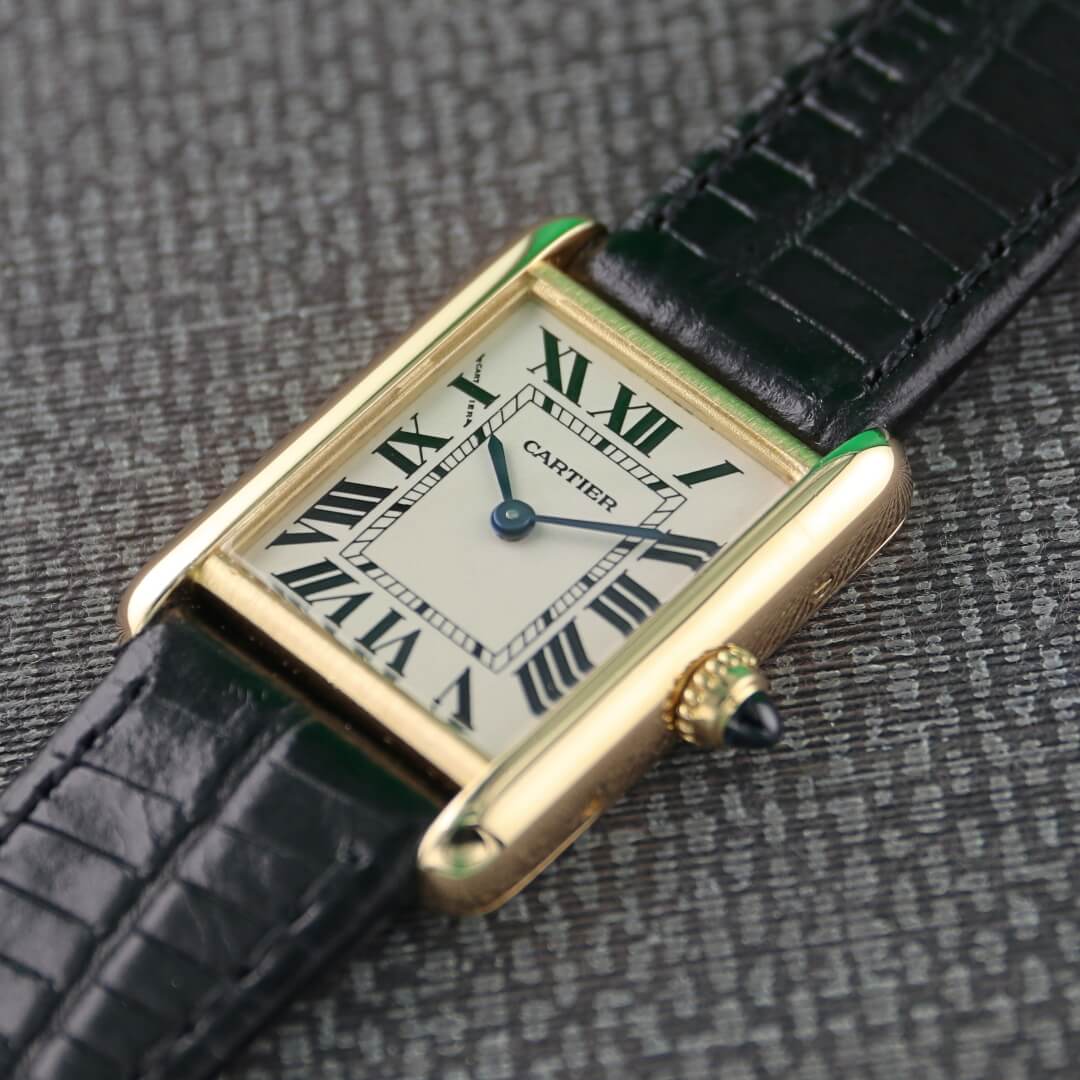 Cartier Tank 2442 18k Gold