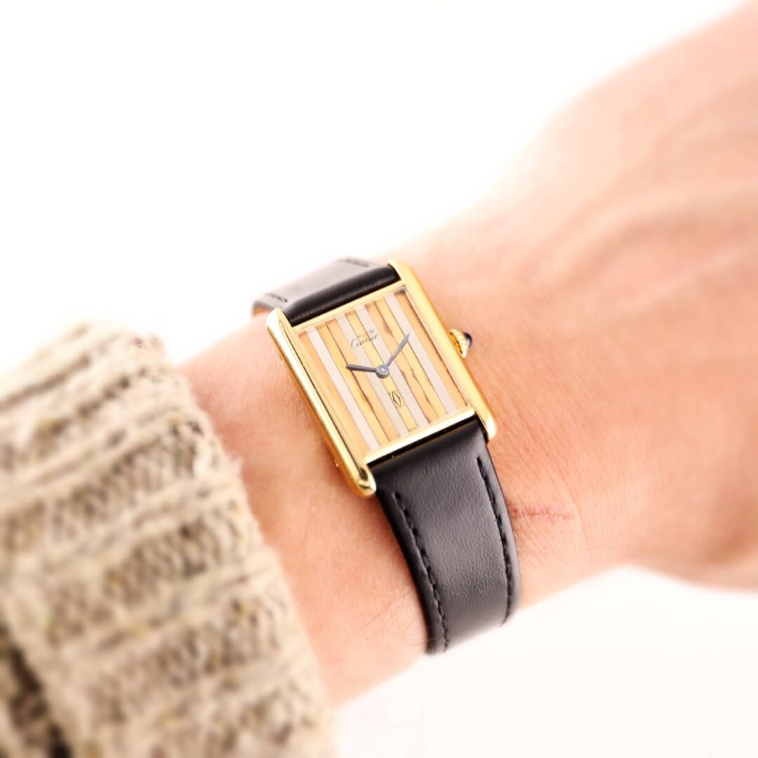 Cartier Must de Cartier Tank Midi "Trinity Dial"