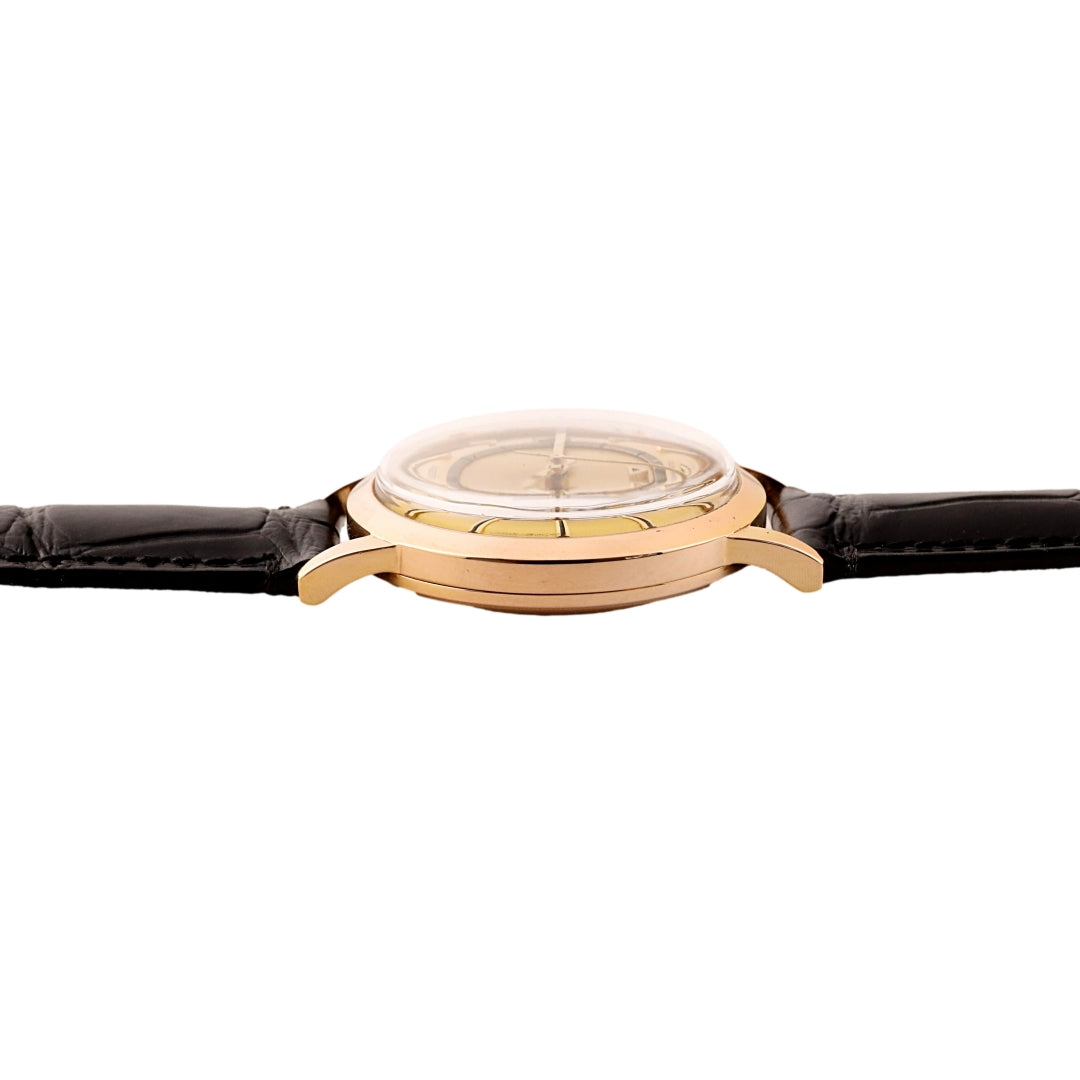 Jaeger-LeCoultre Memovox, 18k Gold, Cal. 825 Automatic Alarm, circa 1969