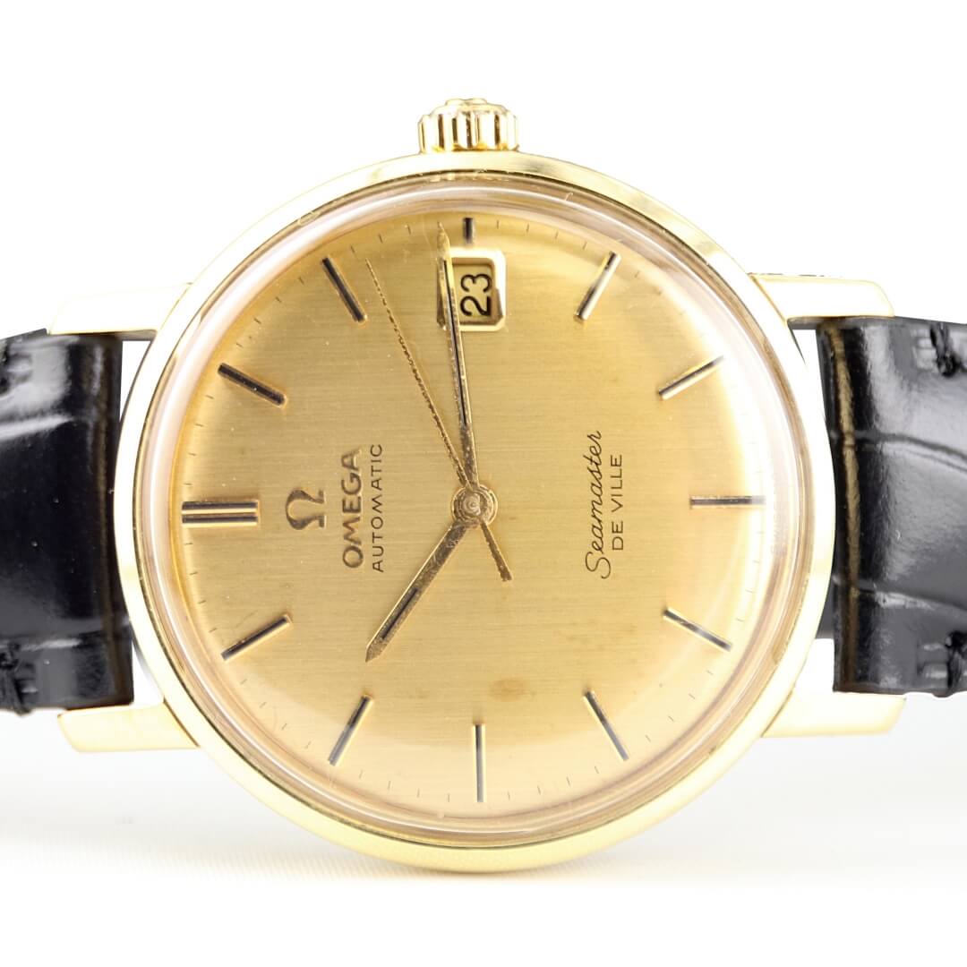 Omega seamaster 2025 18k gold