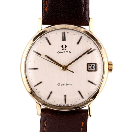 Omega Geneve 132.5016, 9k Gold, 1970