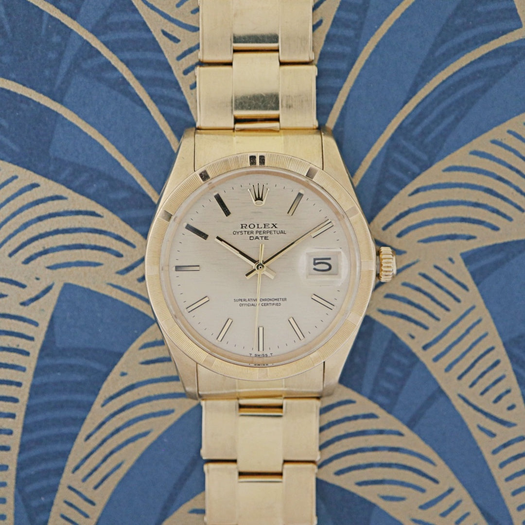 Rolex Oyster Perpetual Reference 1501 Date Gold 1972