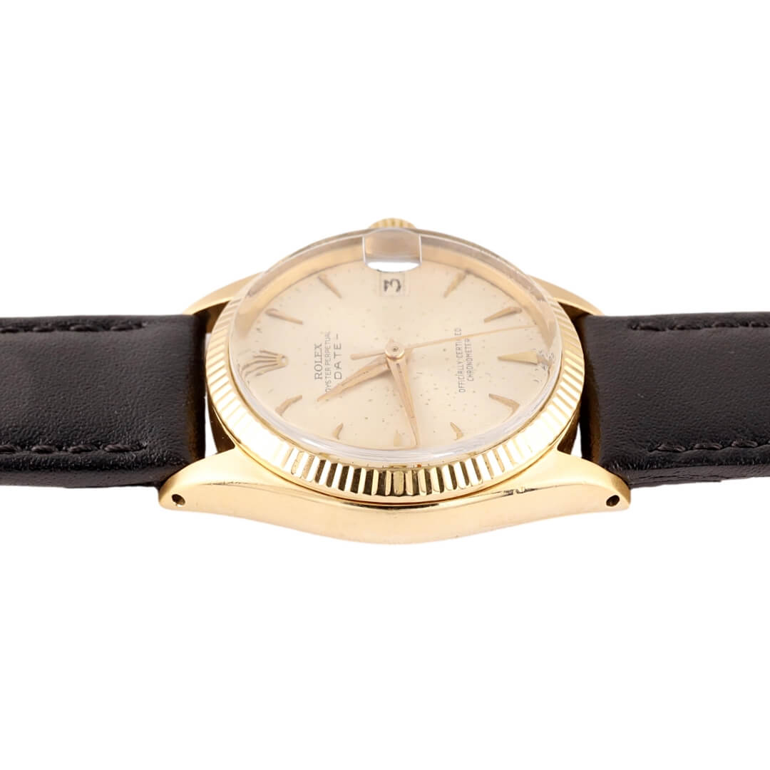 Rolex Oyster Perpetual Date Ref. 6627 – 18k Gold (Circa 1963)