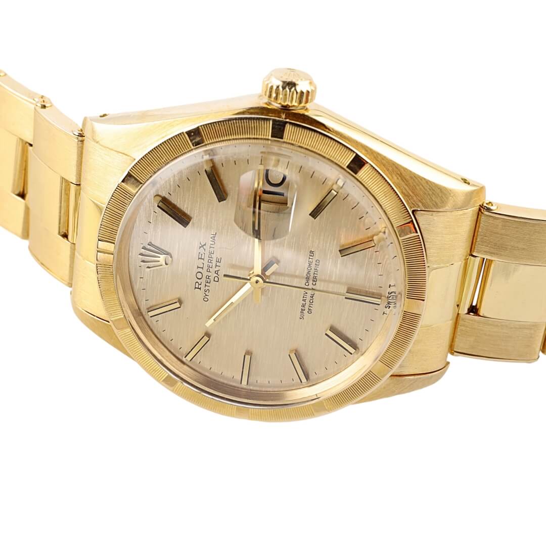 Rolex Oyster Perpetual Reference 1501 Date 18k Gold, 1972