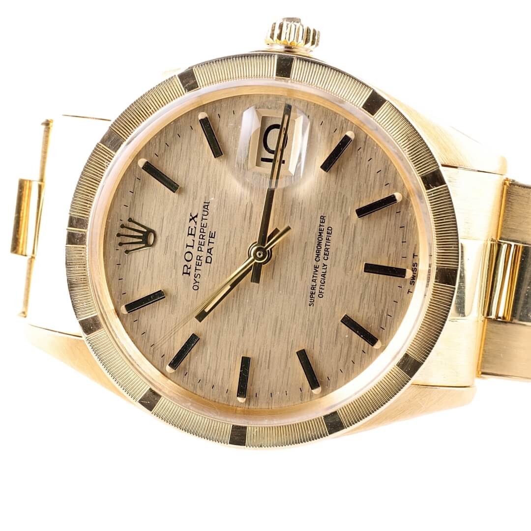 Rolex Oyster Perpetual Reference 1501 Date 18k Gold 1972