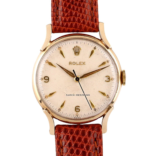 Rolex Precision,  Dennison 9k Gold,  Cal. 1210,  circa 1960 04