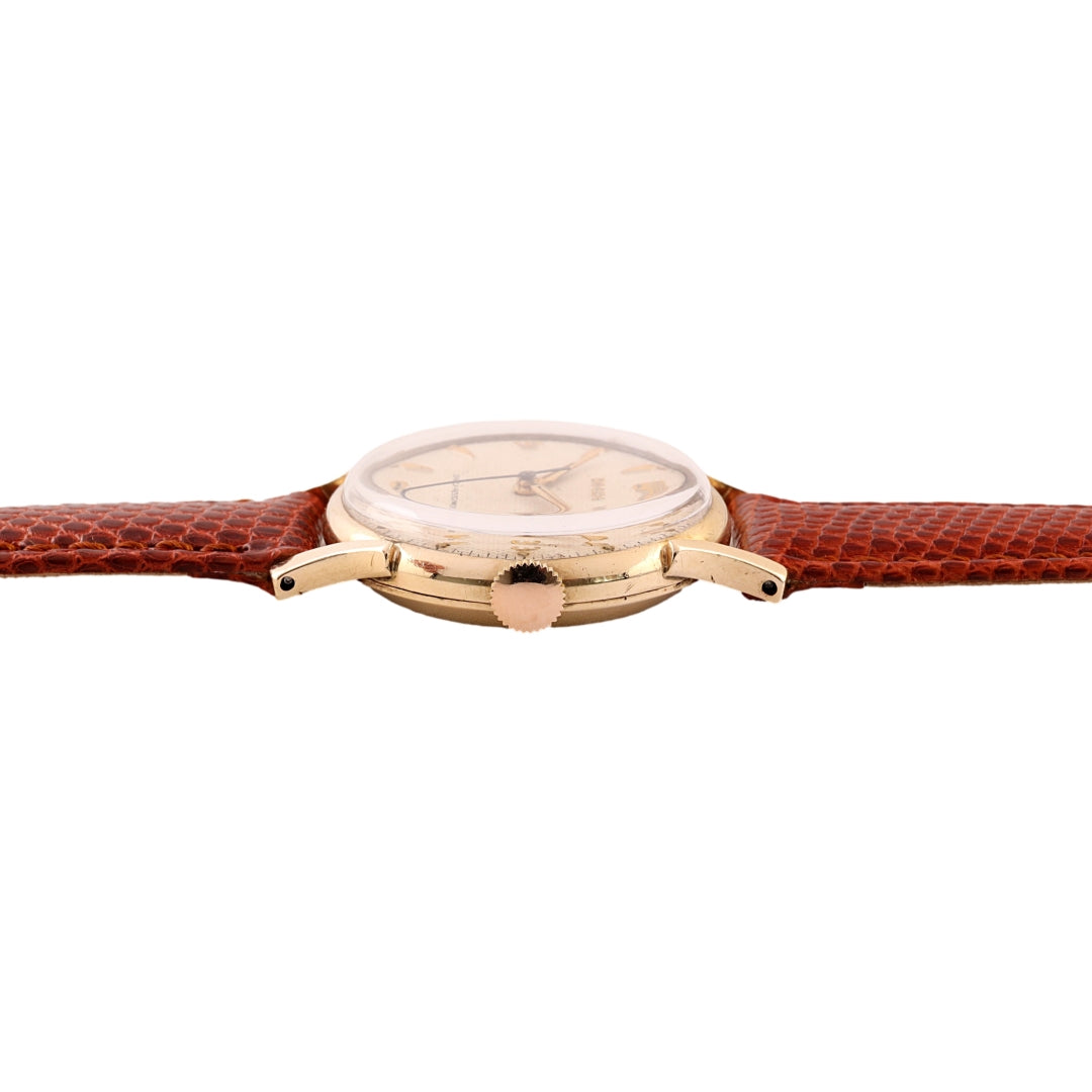 Rolex Precision,  Dennison 9k Gold,  Cal. 1210,  circa 1960 04