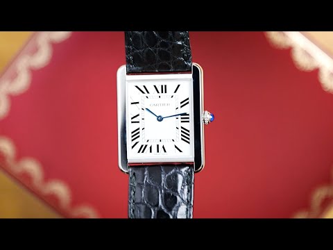 Cartier Tank Solo Reference 2715 Video