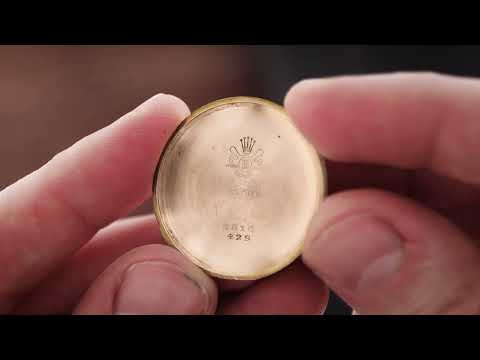 Rolex Precision 4516 9k Gold, 1955