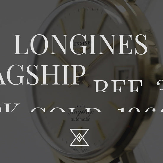 Longines Flagship Ref. 3418 "Big Ship" 9k Gold, 1967 Video