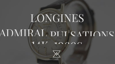 Longines Admiral Pulsations, 14k 1960s Video