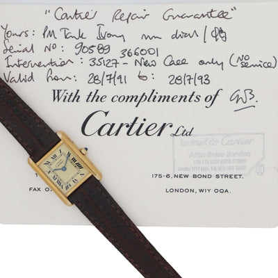 Cartier Must de Cartier