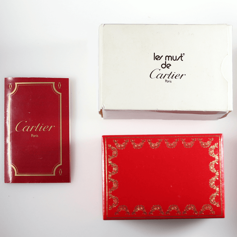 ﻿﻿Cartier Must de Cartier, Gold Plated Watch, Circa 1990