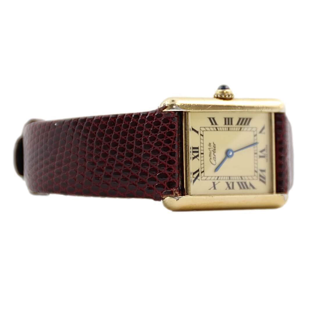 Cartier Tank Must De Cartier Ref. 590005  Vintage & Pre-Owned Luxury  Watches – Wynn & Thayne