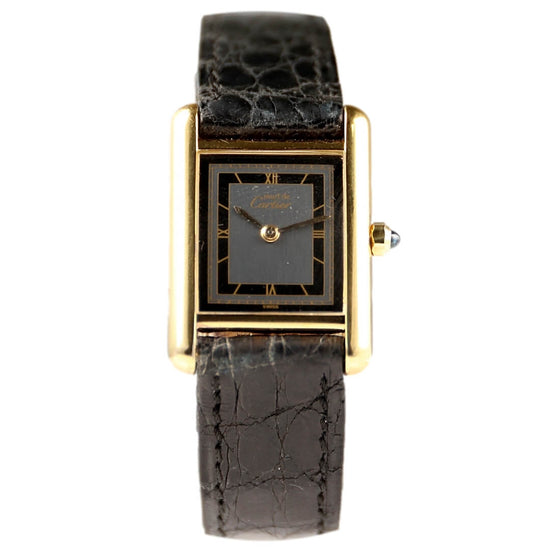 Cartier Must de Cartier Tank, 1987 Ladies Vintage Watch – Time Rediscovered