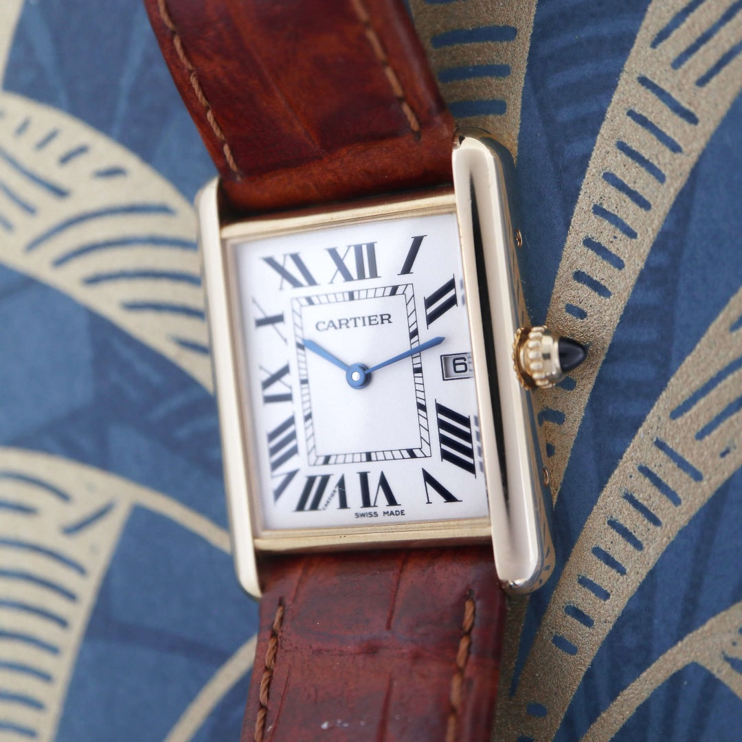 Cartier Tank Louis 2441 18k Gold 1995