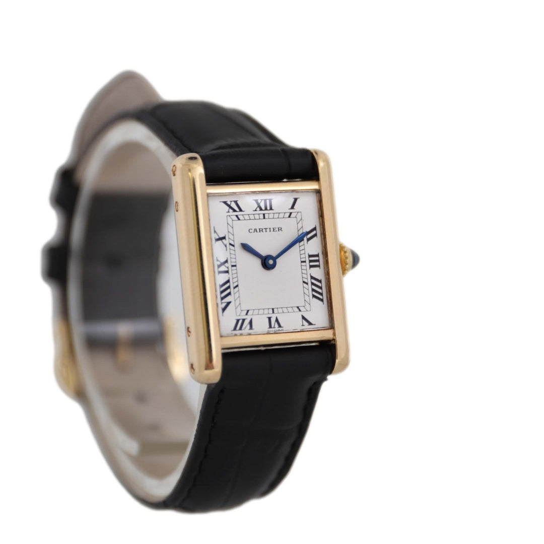 Cartier Tank Louis Cartier Ref. 78087 18k Gold Circa 1980