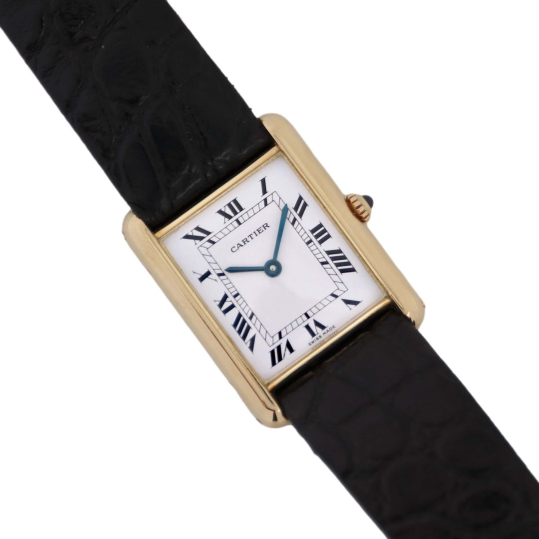 Cartier Tank Quartz 18k Gold