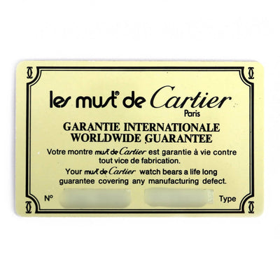 Cartier, Must de Cartier Tank, 1981