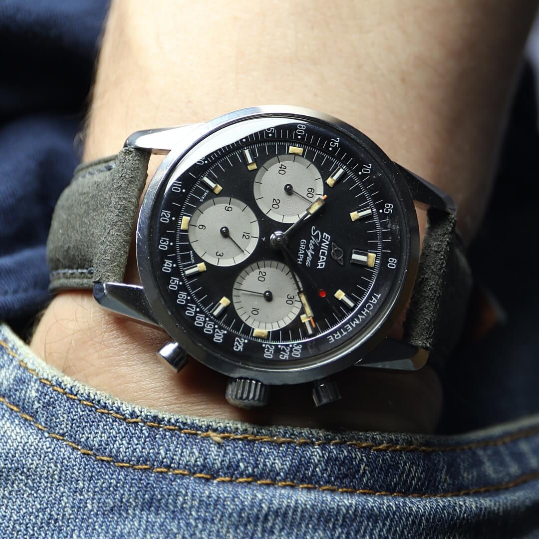 Enicar clearance sherpa chronograph