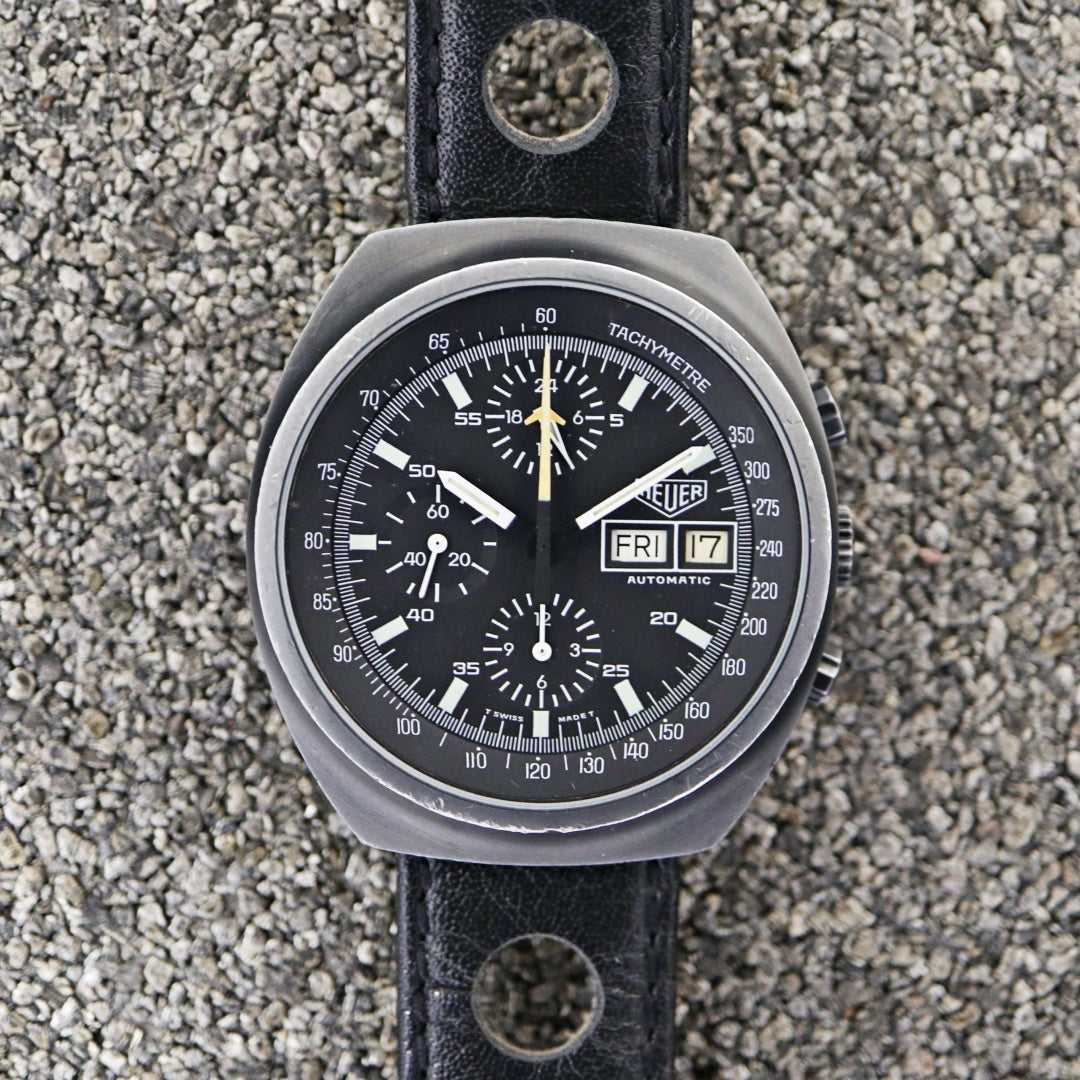 Heuer hot sale pvd chronograph