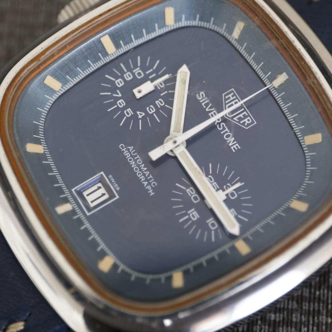 Heuer Silverstone 110.313B, 1970's Vintage Watch