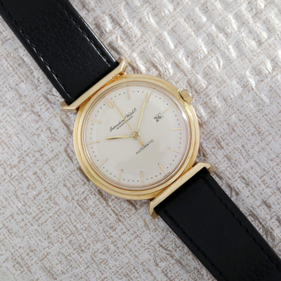 IWC Cal. 8531, 18k Gold, Fancy Lugs, Circa 1960 – Time Rediscovered