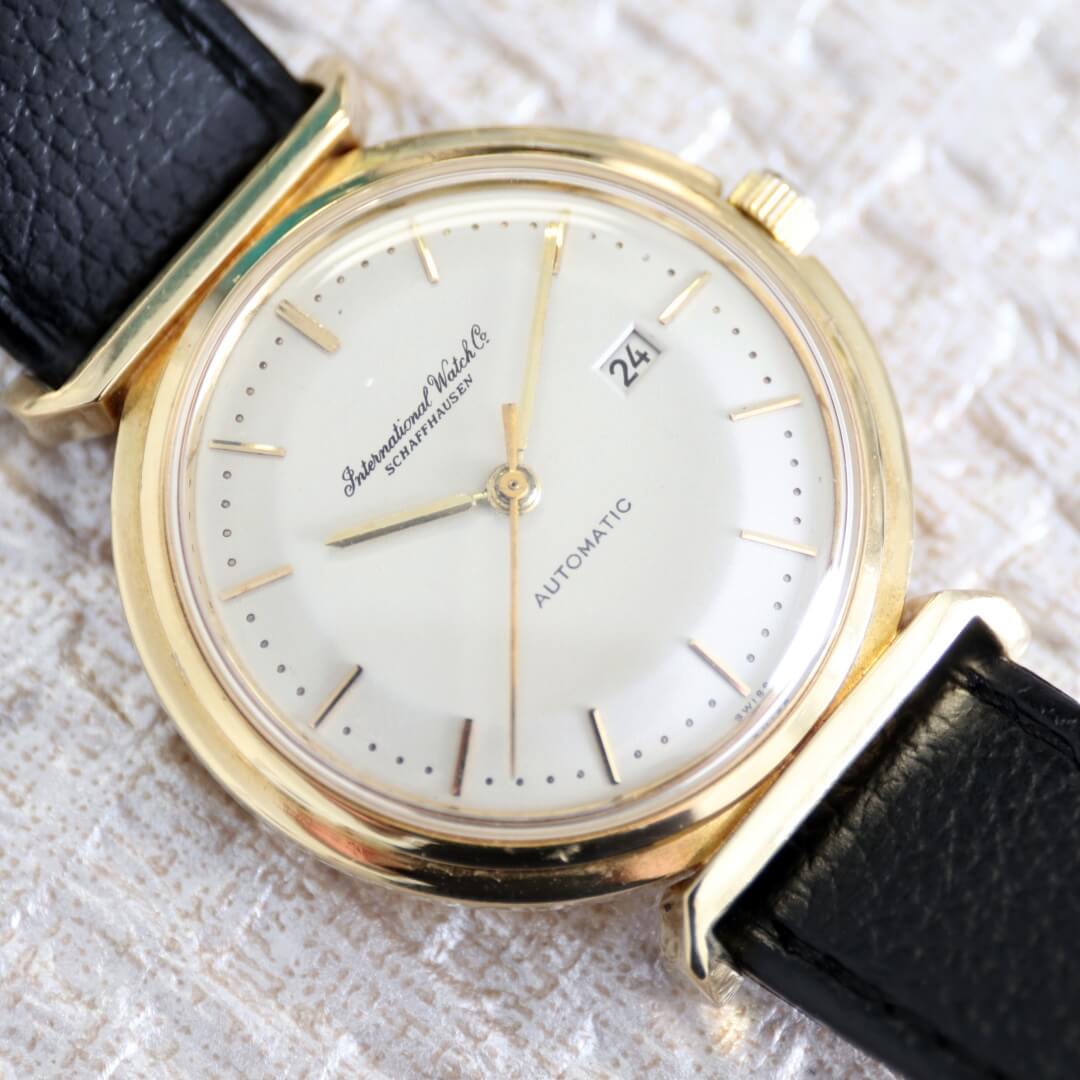 IWC Cal. 8531 18k Gold Fancy Lugs Circa 1960