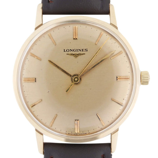 Longines 9k Gold Vintage Watch 1969